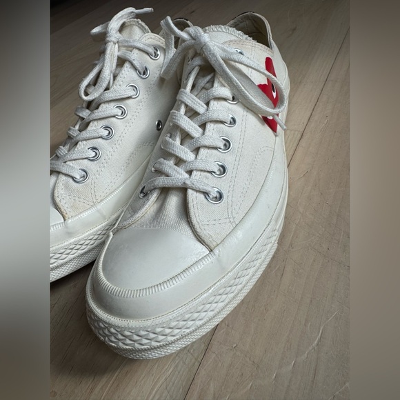 Comme des Garçons Play x Converse Men's Chuck 70 Low - Picture 3 of 12